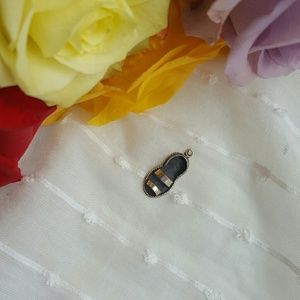 SILVER HUARACHE sandal pendant