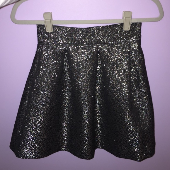 Gorgeous Frenchi metallic skirt