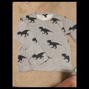 Forever 21 dinosaur sweater