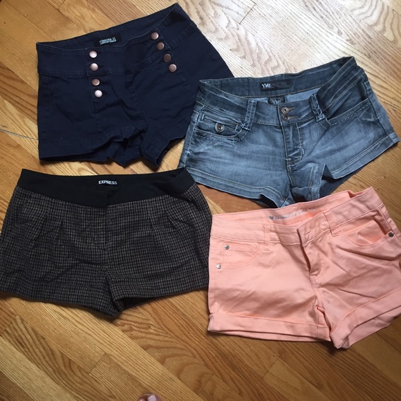 Four pairs of shorts