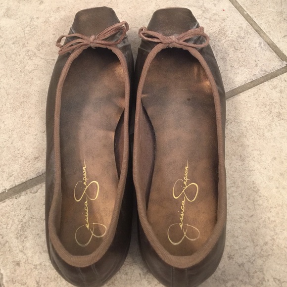 Bronze Jessica Simpson sandals