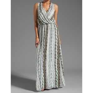 Ella Moss Zuma Print Maxi Dress in Neutral