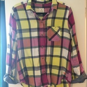American Eagle Vintage Boyfriend Flannel