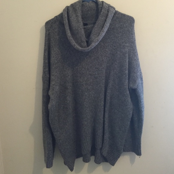 Grey Cowl neck sweater