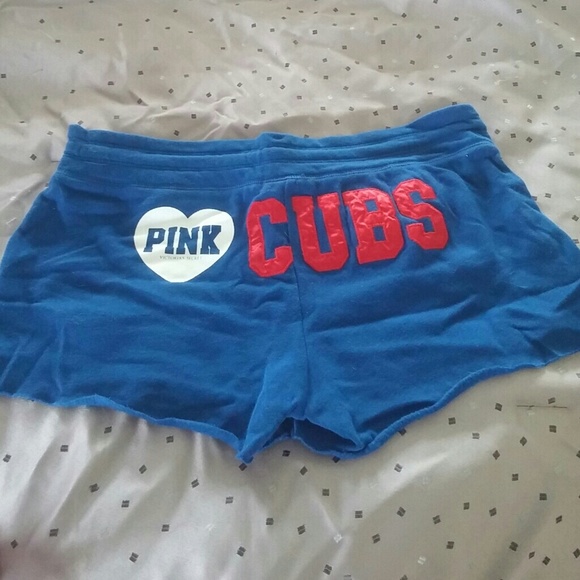 PINK Victoria's Secret Pants - Chicago Cubs shortie shorts -VS Pink