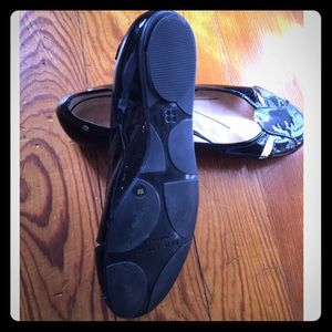 Kate Spade Classic Black Patent Leather Flats