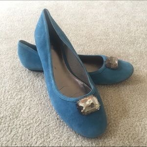 Calvin Klein Suede Flats