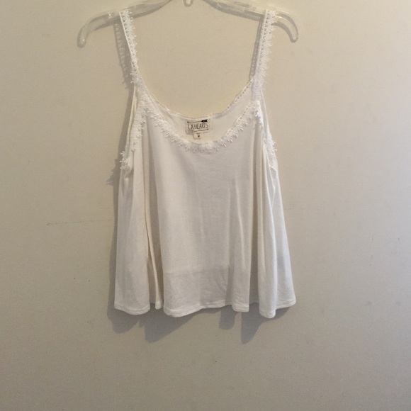 white summer tank top