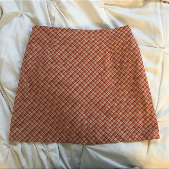 90s Plaid Mini Skirt