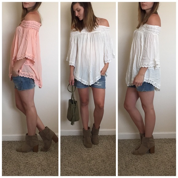 FINAL price! Beverly • Off Shoulder Tunic - Picture 3 of 4