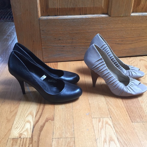 Two pairs of pumps