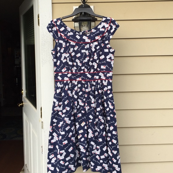 You Got Mail Blue Dress from Modcloth