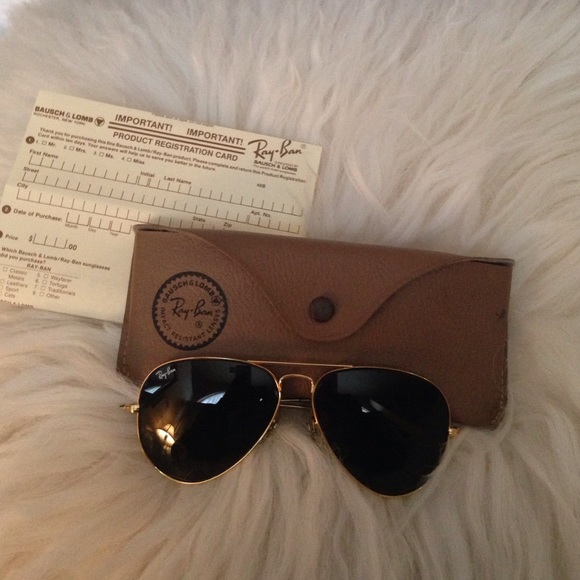 Ray Ban aviator sunglasses