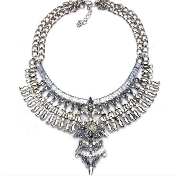 Beautiful boho chunky statement necklace - Picture 1 of 4