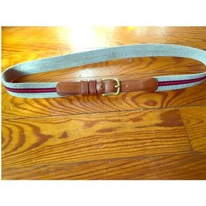 Vintage Coach Wool Belt