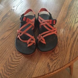 Orange pattern Chaco's