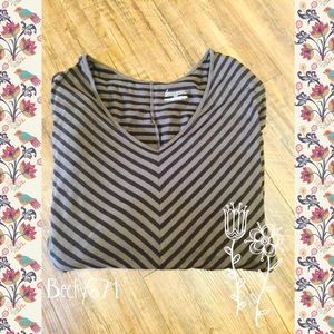 Brown stripped Blouse 💕