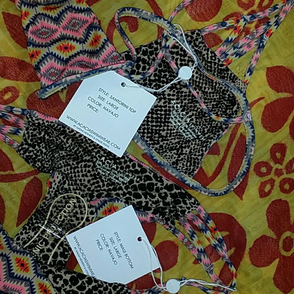 New acacia set santorini maui navajo print bikini - Picture 4 of 4