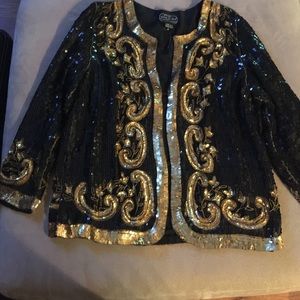 Vintage Silk sequins blazer Vintage Silk sequins blazer