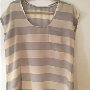 Club Monaco striped silk shirt