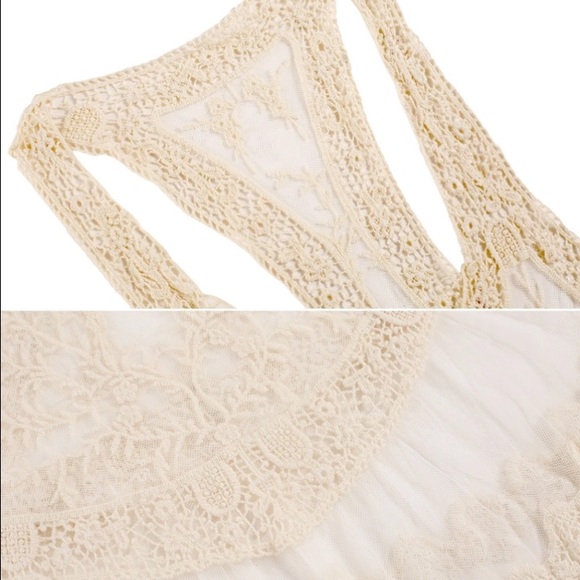 🆑LAST ONE!! Sheer Crochet Cover Up - Picture 3 of 4