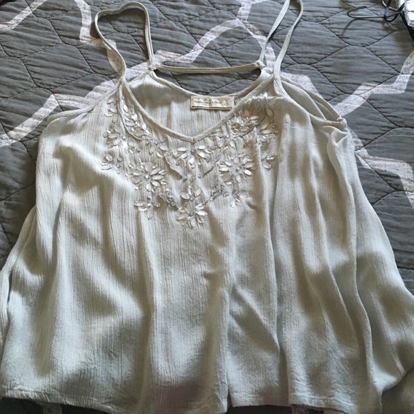 Abercrombie & Fitch jeweled top
