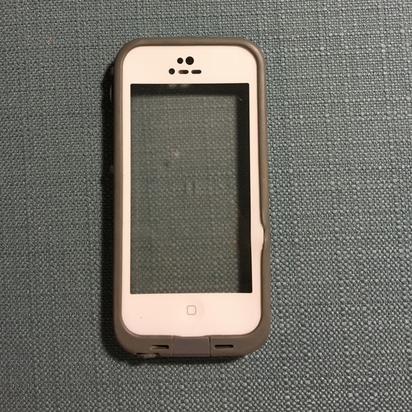 iPhone 5c LifeProof case w/ headphone adapter