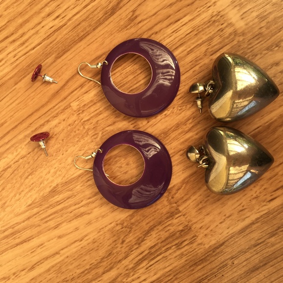 Peace earring set