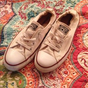 White slip on Converse