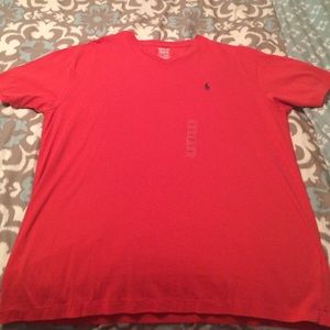 Men's Red polo shirt