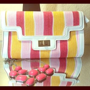 JustFab Bags - Colorful Clutch JustFab Bags - Colorful Clutch
