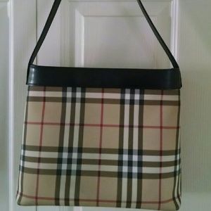 Authentic Classic Burberry Nova Check Tote