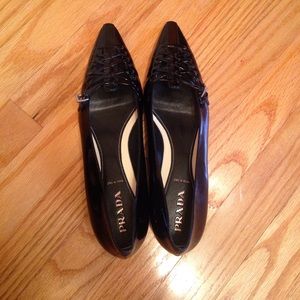 Prada Vero Cuoio flats
