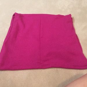 Autumn cashmere magenta scarf