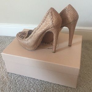 Prada platform heels