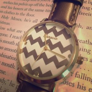 Chevron Geneva Watch