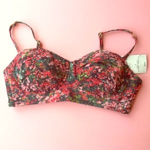 Bnwt Lands End Bikini Top size 8