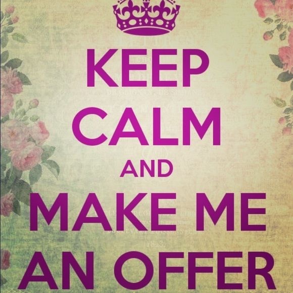 😍 Accepting all reasonable offers!