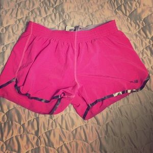 Athletic shorts and top