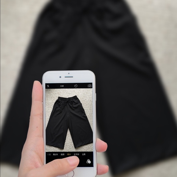 Celebration sale: Black Over Ankles Culottes