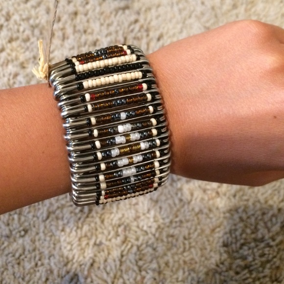 Handmade African Beaded Bracelet!