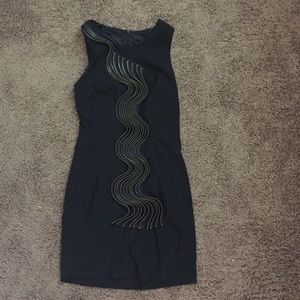 Black Zipper Dress