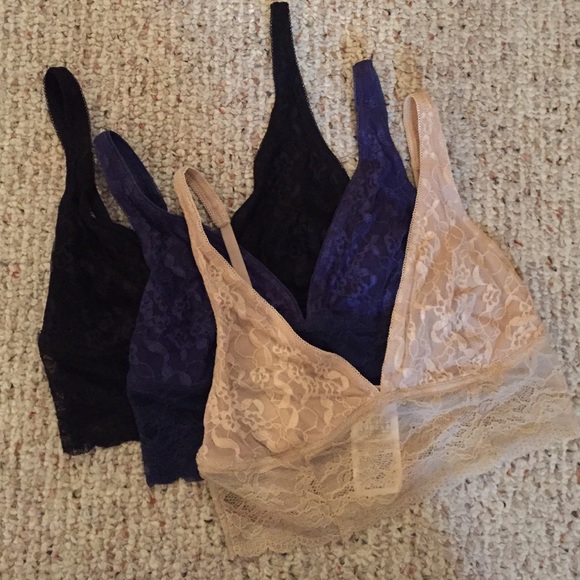 3 GUESS deep v-neck bralette - Picture 1 of 1