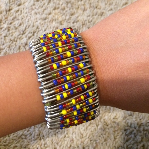Handmade Beaded African Bracelet!