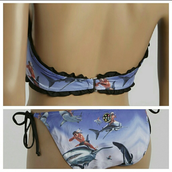 Shark Rider Bikini Set - Picture 2 of 3