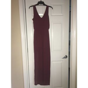 Maroon Dress