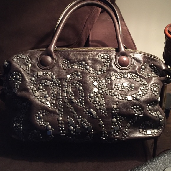 Leather Francesco Biasia Bag