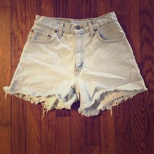 Vintage Levi Strauss 550 Denim Cut-Offs