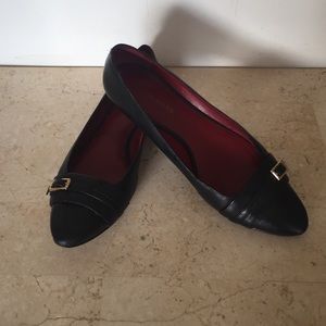 Leather flats Banana Republic