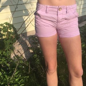 Light Purple Cargo Shorts